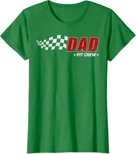 Vista 43 de Dad Pit Crew Race Car Birthday Family Matching Pit Crew Camiseta Pit Crew