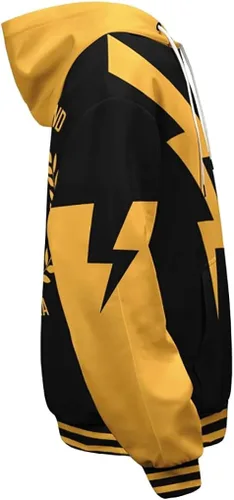 Vista 3 de My Hero - Sudadera con capucha para cosplay con estampado 3D de la Academia, S-3XL