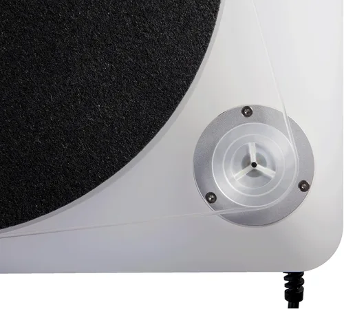 Vista 5 de Marantz TT-15S1 Tocadiscos Premium de Tracción Manual con Cartucho Incluido Motor Flotante para Baja Vibración y Baja Resonancia Una Opción