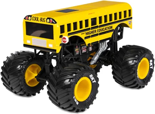 Vista 3 de Monster Jam, Camión Monstruo Oficial Higher Education, Vehículo de Fundición a Presión, Escala 1:24