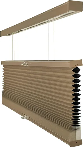 Vista 2 de CHICOLOGY - Persianas celulares, persianas de arriba hacia abajo y de abajo hacia arriba, persianas para ventanas, persianas para el hogar