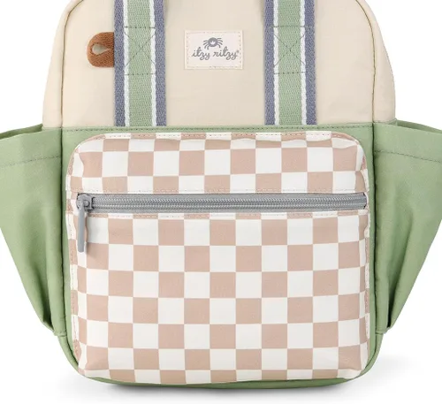 Vista 7 de Itzy Ritzy Mochila para niños pequeños, tablero de ajedrez, pequeña