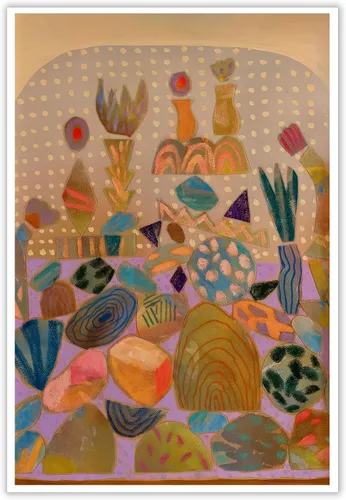 Vista 19 de Juego de 3 pósteres florales retro, imágenes de flores coloridas, póster moderno y colorido de arte de pared botánico bohemio de mediados de siglo