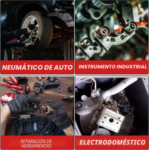Vista 7 de Juego de 15 extractores de pernos de 3/8 pulgadas, juego de extractor de pernos de salida fácil
