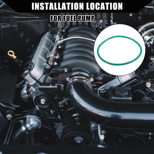 Vista 3 de No.55366298AA - Junta para tanque de bomba de combustible para Jeep Cherokee 2014-2021 para Dodge Challenger 2008-2023, junta tórica de bomba