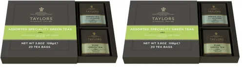 Vista 9 de NUEVO Calendario de Adviento navideño de té Taylors of Harrogate 2025, set de regalo – 24 días, 48 bolsitas de té – Cuenta regresiva para Navidad