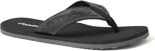 Vista 2 de REDVOLUTION Chanclas de playa para hombre con estampado tribal y elegante casual