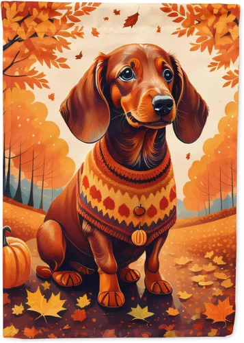 Vista 52 de Caroline's Treasures DAC1001GF Affenpinscher - Bandera decorativa para jardín de otoño, decoración para patio exterior, patio, parterres