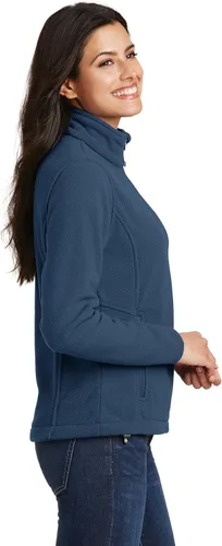 Vista 2 de Port Authority Chaqueta de forro polar para mujer, Rosado