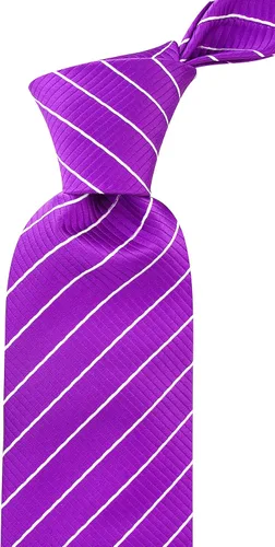 Vista 69 de Scott Allan - Corbatas de rayas para hombre - Corbata tejida para hombre