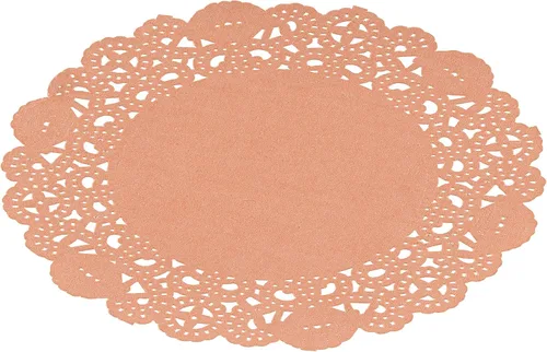 Vista 12 de Restaurantware Pastry Tek Blondas de Encaje de 4 x 4 Pulgadas 100 Vajilla Decorativa - Blondas de Mesa Desechables Redondas de Papel Negro