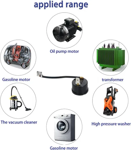 Vista 5 de Othmro Protector de compresor de 1 pieza, protector de sobrecarga térmica de 1500 W, pieza de repuesto para refrigerador de coche, congelador