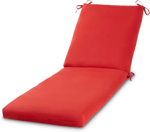 Vista 29 de Cojín reversible para silla de descanso para exteriores, color blanco tropical