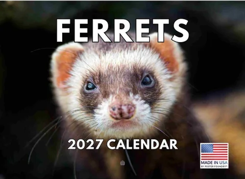 Vista 51 de Calendario mensual de pared de alpaca 2025 Fabricado en Estados Unidos