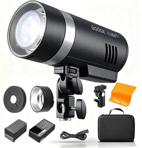 Vista 10 de Godox AD200Pro II AD200 Pro II 200Ws TTL Pocket Flash Strobe Monolight, HSS