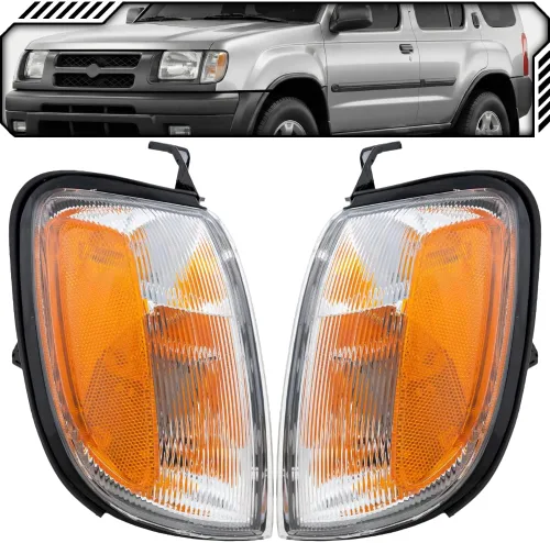 Vista 2 de EPIC LIGHTING Reemplazo del conjunto de luces de señal halógenas estilo OE para NISSAN 98-00 FRONTIER 00-01 XTERRA - Par