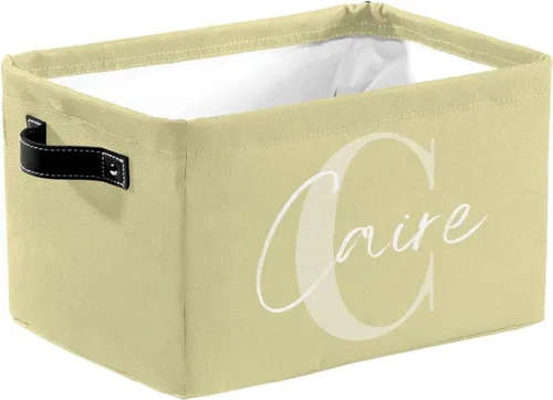 Vista 47 de Cesta de regalo personalizada con nombre, caja de juguetes de almacenamiento personalizada para niños, organizador de cubos de almacenamiento