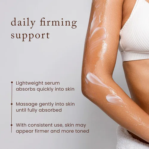 Vista 4 de Nemah Loción corporal reafirmante, loción reafirmante y tensora de la piel, crema corporal sin grasa, ligera de absorción rápida, extracto de avena