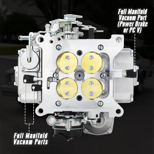 Vista 5 de Carburador Street Warrior - 600 CFM FR-80457SA de alto rendimiento, perfecto para American Motors, Chevrolet, Dodge, GMC, Mercury, Plymouth, Buick