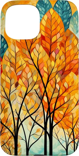 Vista 8 de Fall Theme & Autumn Leaves & Colorful Trees, Fall Colors Case for iPhone 16