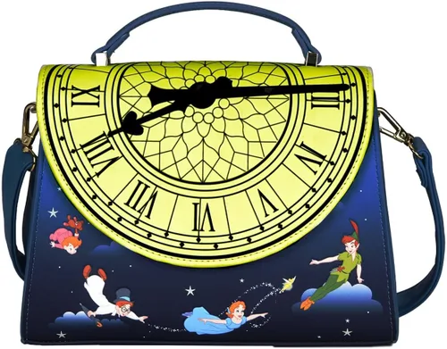 Vista 2 de Loungefly Peter Pan Glow Clock - Bolso cruzado, Peter Pan