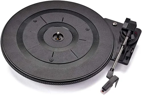 Vista 6 de Tocadiscos de vinilo vintage Lp con lápiz capacitivo fonógrafo para accesorios de audio y video