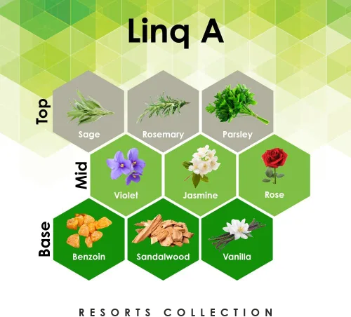 Vista 2 de Scentcerely Linq A - Recambio de 27 onzas para difusor de aceite con notas de salvia, violeta, vainilla y más