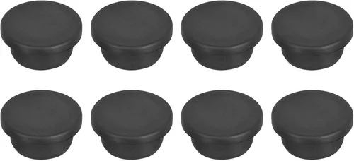 Vista 228 de MECCANIXITY - Tapones de silicona en forma de T (26mm, 1 pulgada de diámetro), color negro