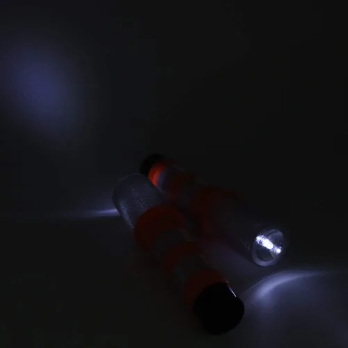 Vista 7 de Aolyty 2 luces LED de emergencia en carretera intermitentes rojo baliza de seguridad estroboscópica luz de advertencia de carretera Base magnética