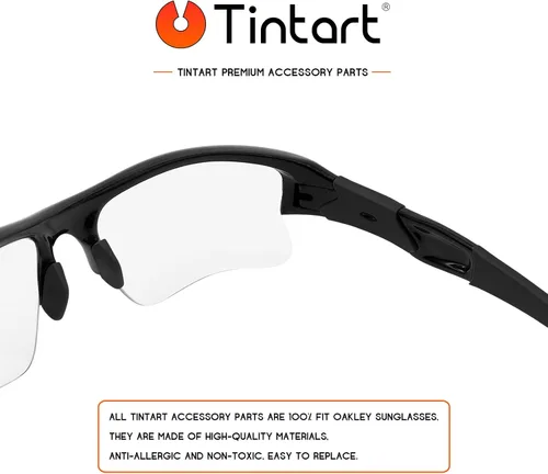 Vista 6 de Replacement Nosepads Nosepieces for Oakley Flak 2.0 OO9295 Flak 2.0 XL OO9188 Sunglass
