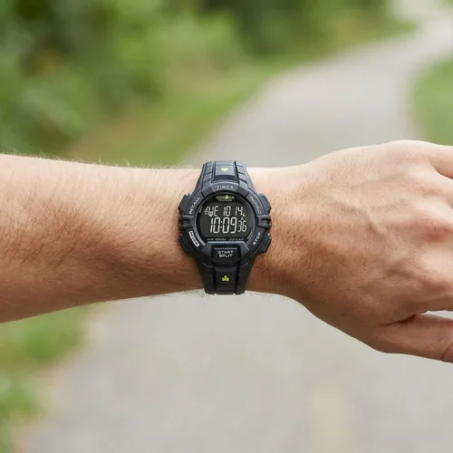 Vista 2 de Timex Ironman Rugged 30 1.732 in - Reloj con correa de resina para hombre