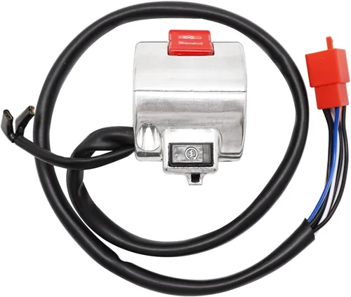 Vista 2 de Interruptor de control de arranque y parada de botón de mano derecha para Honda VTX1300 VTX1300C/VTX1300R/VTX1300S/VTX1300T 2003-2009, OEM#