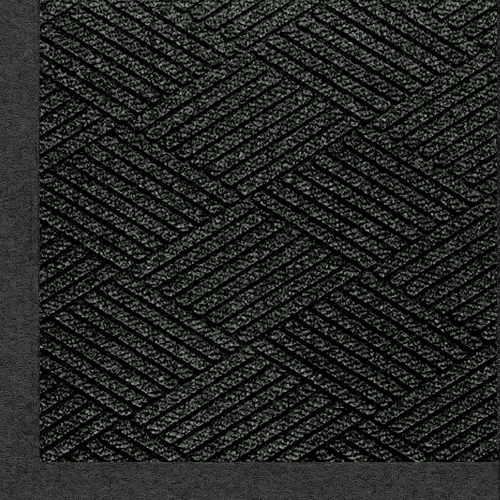 Vista 25 de Felpudo Waterhog Eco Premier Fashion de Andersen para interiores o exteriores; fibra de poliéster PET; respaldo de goma SBR, 3/8" de grosor, Negro