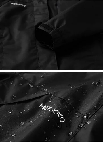 Vista 6 de Chaqueta de esquí 3 en 1 para mujer, impermeable, para invierno, para snowboard, montaña
