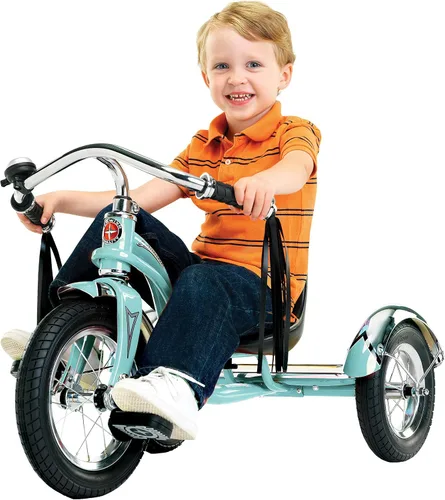 Vista 2 de Schwinn Roadster - Triciclo para niños Verde azulado