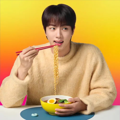 Vista 8 de OTOKI Jin Ramen - Sabor suave (paquete de 32), auténticos fideos instantáneos coreanos, mezcla de sopa de ramen coreana auténtica, sabrosa y rica