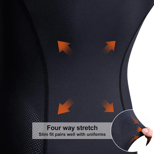 Vista 5 de COOLOMG Protector de pecho de béisbol juvenil Softbol Camisa acolchada Protector de corazón Protección del esternón para fútbol lacrosse