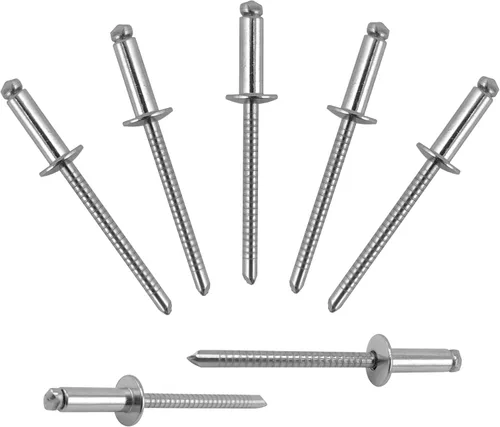 Vista 27 de ALLCLEAN 60 piezas de remaches ciegos de aluminio de 1/4" x 1", remaches pop de 6,4 x 25mm, agarre de aluminio y mandril de acero