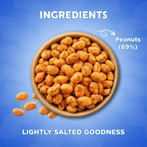 Vista 4 de Haldirams Galleta de nueces - 2.2 lbs, marrón