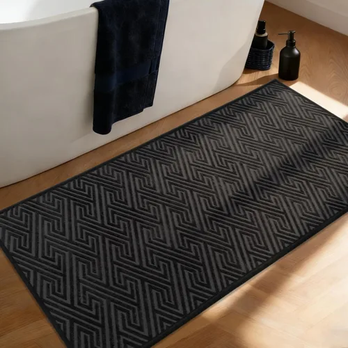 Vista 32 de YIHOUSE Alfombras de baño beige de 17 x 24 pulgadas, de secado rápido, antideslizantes, absorbentes, lavables a máquina, fina alfombra de baño