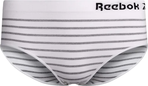 Vista 6 de Reebok Ropa interior para niñas - Calzones hipster sin costuras paquete de 4