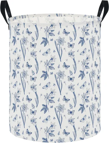 Vista 25 de NTAOHAMPER - Cesta de lavandería, cesta de ropa, caja de almacenamiento impermeable para el dormitorio, cesta organizadora de ropa, caja para Animal