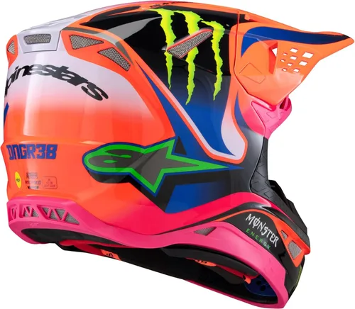 Vista 3 de Casco Alpinestars Supertech M10 Deegan Monster