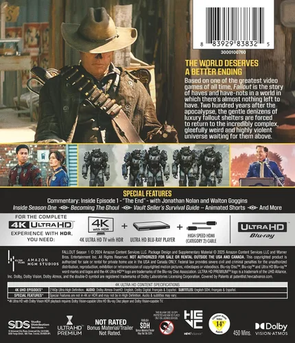 Vista 3 de Fallout: Temporada Uno 4K Ultra HD