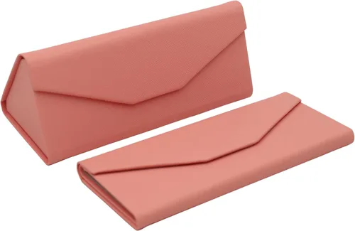 Vista 96 de Real Sic Funda para lentes de sol para hombres y mujeres, soporte magnético plegable para lentes de sol, inspirado en el color sólido