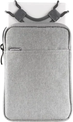 Vista 2 de Soporte de correa de mano para Kindle/Paperwhite/Voyage/Oasis de 6 pulgadas, más funda protectora de fieltro bolsa bolsa