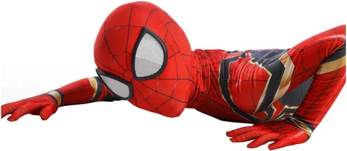Vista 4 de WMSXFDJ Superhero Kids Bodysuit Costumes Spandex Halloween Cosplay Costumes