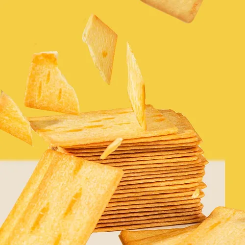 Vista 7 de Queso crujiente de roca 4.1oz, queso crujiente de estilo japonés