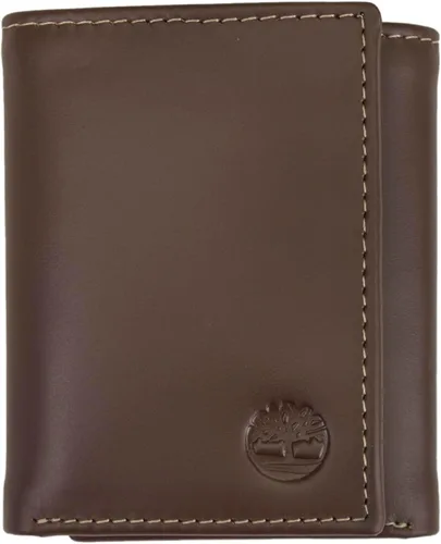 Vista 13 de Timberland Billetera triple de cuero para hombre con ventana de identificación