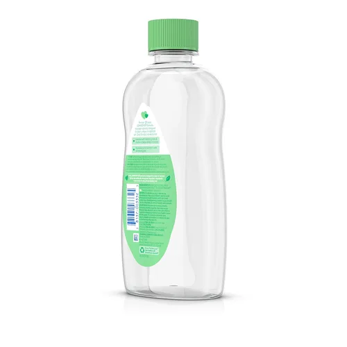 Vista 4 de Johnson's Baby Johnson & Johnson - Aceite para bebés, aloe vera y vitamina E, multicolor, 14 onzas líquidas